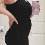 Elle Fowler Instagram - 15 week bump shot!