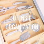 Elle Fowler Instagram - I got me a new set of purrty utensils. I love how they all match and are such a soft, pretty color. Plus, they weren’t expensive! You can find this set in my bio under “Kitchen Favorites” #organizedhome #organize #satisfying #amazonfinds #organizing #organizewithme #kitchen #kitchenorganization
