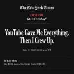 Elle Mills Instagram - i wrote an essay for the @nytimes — maybe give it a read?
