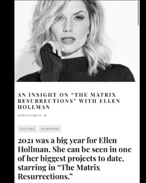 Ellen Hollman Instagram - Getting sassy in B&W w/ @holrmagazine 🖤 
-
-
-
-
-
-
FULL ARTICLE ONLINE @holrmagazine 
-
#matrixresurrections  #matrix4 #keanureeves #carrieannmoss #ECHO #TRINITY @the_matrix_4 #lanawachowski @wbpictures #actress #blackandwhite #editorial @thunderroadpictures 
@87elevenaction  #drama #cast #action  #actress @zerogravitymgmt @mcconnellm01 @personapr photos by @rikerbrothers styling by  @highheelprncess lashes by @linah1004 @ndskinandlashes skincare by @luuhairdesign color by @stefslayshair @blondbeautylounge hair styling by @guiniushair top by @versace