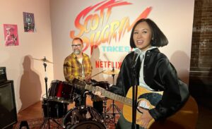 Ellen Wong Instagram - I felt like my pre-teen self gushing with all the feels through an ep of Sailor Moon as soon as the Scott Pilgrim Takes Off title sequence hit the screen. It’s really that good! 🥹 What a special night with the best people. So thankful! Anime is out Nov 17th ⚔️ 💇🏻‍♀️: @davestanwell