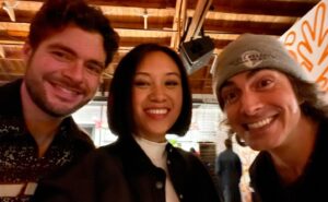 Ellen Wong Instagram - I felt like my pre-teen self gushing with all the feels through an ep of Sailor Moon as soon as the Scott Pilgrim Takes Off title sequence hit the screen. It’s really that good! 🥹 What a special night with the best people. So thankful! Anime is out Nov 17th ⚔️ 💇🏻‍♀️: @davestanwell