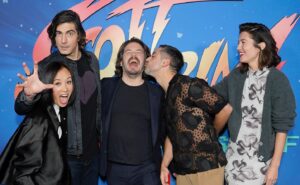Ellen Wong Instagram - I felt like my pre-teen self gushing with all the feels through an ep of Sailor Moon as soon as the Scott Pilgrim Takes Off title sequence hit the screen. It’s really that good! 🥹 What a special night with the best people. So thankful! Anime is out Nov 17th ⚔️ 💇🏻‍♀️: @davestanwell