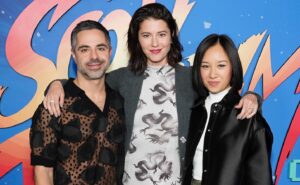 Ellen Wong Instagram - I felt like my pre-teen self gushing with all the feels through an ep of Sailor Moon as soon as the Scott Pilgrim Takes Off title sequence hit the screen. It’s really that good! 🥹 What a special night with the best people. So thankful! Anime is out Nov 17th ⚔️ 💇🏻‍♀️: @davestanwell