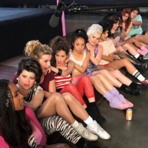 Ellen Wong Instagram - Glow is cancelled due to COVID. Still processing and don’t have all the words yet - what a year. All I know is that our final season was going to be amazing, filled with storylines that would challenge, uplift, and open hearts and minds. It would have hopefully brought us together, which is what the world needs right now. Definitely sad that we won’t get to share this closure with you! Glow made me believe that there really can be a place in the world for everyone, including our crazy misfit of characters. Glitter, spandex and sisterhood will always keep us together and make us stronger, forever! Thank you to all the fans for supporting us. Wear a mask! And please vote!
#wearamask #vote2020