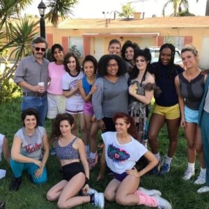 Ellen Wong Instagram - Glow is cancelled due to COVID. Still processing and don’t have all the words yet - what a year. All I know is that our final season was going to be amazing, filled with storylines that would challenge, uplift, and open hearts and minds. It would have hopefully brought us together, which is what the world needs right now. Definitely sad that we won’t get to share this closure with you! Glow made me believe that there really can be a place in the world for everyone, including our crazy misfit of characters. Glitter, spandex and sisterhood will always keep us together and make us stronger, forever! Thank you to all the fans for supporting us. Wear a mask! And please vote!
#wearamask #vote2020