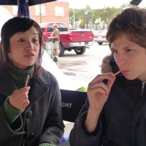 Ellen Wong Instagram - And all the fond memories in between. 📸: by EW @edgarwright 
Celebrate with us by donating if you can to @waterforpeople and check out our virtual table read. Thank you for all the love over the years, 10 to be exact! #scottpilgrims10 #scottpilgrimvstheworld