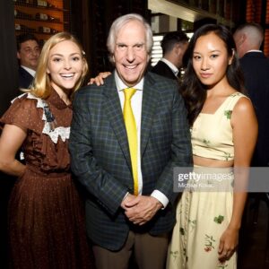Ellen Wong Instagram - Every year @sagaftra sends out official letters of congratulations to its nominees for the @sagawards. Last year, when nominated for Best Ensemble for @glownetflix, I received a letter addressed to me in the mail. Except when I opened it up, I actually had Mr. Henry Winkler’s official nomination for Outstanding Performance by a Male Actor in a Comedy Series, and Ensemble in a Comedy Series! So it has been a mission of mine, to deliver this letter back to its rightful owner. Yesterday, I was invited to be at @thecreativecoalition luncheon with my gal @annasophiarobb, where Mr. Winkler gave an inspiring speech, and was honoured for his incredible humanitarian work. BUT it was also where he was RE-HONOURED with his 2018 @sagaftra nominations letter, by me! “Now this is real postal SERVICE,” he proclaimed as we both had a really really good laugh! LOL! Congratulations Mr. Winkler on your @televisionacad nomination for Outstanding Supporting Actor in @hbo #Barry. Rooting for you tonight!

And if anyone out there still has my @sagaftra letter from last year 2018, please come find me! 🌟

#HenryWinkler #emmys2019