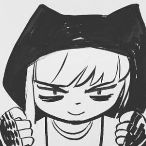 Ellen Wong Instagram - Last chance to win an original #ScottPilgrim drawing by @radiomaru! Go to www.waterforpeople.org/pilgrim, become a monthly donor, and you'll be entered into Monday's raffle for the drawings. Support this vital cause and get some great art out of it too! Also how cuuuute are Knives and Ramona here 😭😝