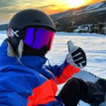Ellen Bergström Instagram - Hann med ett åk nu på kvällen i alla fall, så man är redo för lite tävling med @burtonsnowboards imorgon 😅