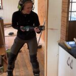 Ellen Bergström Instagram – Vilken helg! Strålande väder och vi har hunnit med att fixa massor i sommarstugan, lekt och avslutat med Bamse-bio 🥰❤️