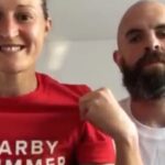 Ellen White Instagram - Running 🏃🏼‍♀️ 🏃🏻‍♂️ and a lost football for us today 🙃😂 Plus incredible amounts of money raised so far two weeks into #100kinMay All for @darbyrimmermnd #AttackMND 👊🏻 Link in bio to donate 🥰