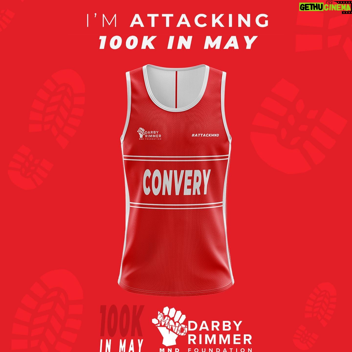 Ellen White Instagram - Callum & I along with an incredible team are running 100k in May to raise money & awareness to #AttackMND 👊🏻 @darbyrimmermndfoundation #100kinMay Any help sharing / joining / donating we would be so very grateful!! The link is in my bio 👍🏻 Thank you so much x