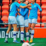Ellen White Instagram – 💙 #mancity 🤓