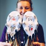 Ellen White Instagram - What a crazy week 🤯🤩 Thank you so much to @adidasfootball for creating these customised boots for my 100 caps and breaking the goalscoring record 🏴󠁧󠁢󠁥󠁮󠁧󠁿😍🎨 🖌️🔥 #Predator #Createdwithadidas