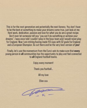 Ellen White Instagram - Thank You Football…