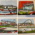 Ellen White Instagram - Such a lovely surprise retirement gift from my husband and baby daddy 🥹 A commission of prints to commemorate the amazing summer the @lionesses had during @weuro last summer, as well as my favourite stadium from the SheBelieves Cup that holds some special memories 🤓 Can’t wait to tell our baby girl all about what mummy used to do 🥰 @jamiebedwards is the talented artist and he has a huge array of football grounds available at www.urbancolours.co.uk which he’s very kindly given a discount of 15% using WHITE15 for the next month 👍🏻