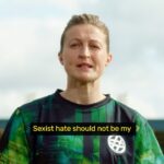 Ellen White Instagram - Sexist hate should not be my, or any woman’s problem. So while I’m on the field my EE #HopeUnited teammate @daniel_james97 has pledged to have my back. Let’s make sexist hate #NotHerProblem Check out ee.co.uk/hopeunited