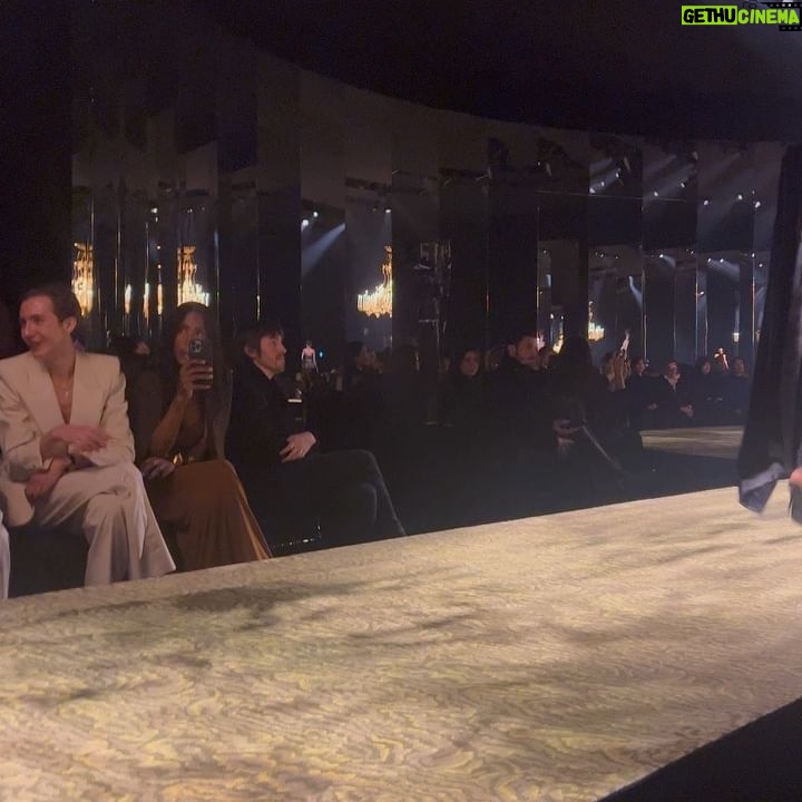 Ellie Bamber - 35.8K Likes - thank you @ysl for such a mesmerising evening. congratulations @anthonyvaccarello what a beautiful collection š¤ @valentinvilledieu šø @stephanefeugerephotography