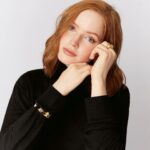 Ellie Bamber Instagram - Stunning #PradaFineJewelry collection with 100% recycled gold, Eternal Gold 🖤 thank you @prada #ad