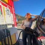 Ellie Bamber Instagram – new boot 🩼