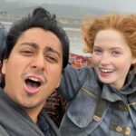 Ellie Bamber Instagram - 🧙🏻‍♀️🧙🏻‍♂️ 2. @poppyclouter is the true magician 💚 3. first time trying uber pool option 7. taking reservations for my pop up restaurant 8. Amars squats have been paying off 10. tik tok trio caught in the act ?!