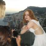 Ellie Bamber Instagram - just missing a denim cap 🧢