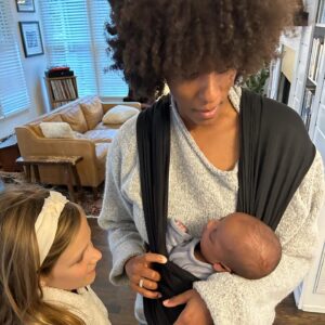 Ellie Holcomb Instagram - Today was a very special day because we got to celebrate our precious god-son’s first birthday !! He has brought an immeasurable amount of joy to our family and to all he encounters . It’s been a delight to cheer @zandymowry and @taviordontaemowry on as they do an incredible job parenting this precious boy. 

We’ll be cheering you on forever , Tri!! AND, while I was so excited about celebrating Triumph , which we did about a week late, I totally missed @zandymowry’s b.day yesterday. This woman is faithful and strong and wise and fun and talented and cool and full of truth and light , and I’ll never be the same because I know her and have the privilege of calling her a friend . She pursues and sees and prays and encourages and laughs and holds sorrow with the people she loves. What a JOY to get to do life together , Z! Love you SO!! 

I LOVE that Tri was born on the first day of Black History Month b/c this boy is def gonna make some history happen !! He is so special , but I also love that me and  Z’s friendship was truly born out of both songwriting and co-hosting a Be the Bridge small group together . Doing the work of righteous racial reconciliation is so important on so many levels , it’s kingdom work for sure and we should all press on in it , but it has also granted us the sweetest gift of our families being knit together by God’s love . It’s a story I’ll never get over. 

Thx @zandymowry for listening , for being patient and gracious with me ,and for agreeing to co-lead a group w/ me four years ago . I love that we had no idea what little group would grow in us.  Thank you @bethebridge for providing a beautiful structure for conversation that builds bridges and builds the kingdom coming . It changed my life forever .