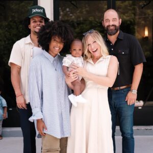 Ellie Holcomb Instagram - Today was a very special day because we got to celebrate our precious god-son’s first birthday !! He has brought an immeasurable amount of joy to our family and to all he encounters . It’s been a delight to cheer @zandymowry and @taviordontaemowry on as they do an incredible job parenting this precious boy. 

We’ll be cheering you on forever , Tri!! AND, while I was so excited about celebrating Triumph , which we did about a week late, I totally missed @zandymowry’s b.day yesterday. This woman is faithful and strong and wise and fun and talented and cool and full of truth and light , and I’ll never be the same because I know her and have the privilege of calling her a friend . She pursues and sees and prays and encourages and laughs and holds sorrow with the people she loves. What a JOY to get to do life together , Z! Love you SO!! 

I LOVE that Tri was born on the first day of Black History Month b/c this boy is def gonna make some history happen !! He is so special , but I also love that me and  Z’s friendship was truly born out of both songwriting and co-hosting a Be the Bridge small group together . Doing the work of righteous racial reconciliation is so important on so many levels , it’s kingdom work for sure and we should all press on in it , but it has also granted us the sweetest gift of our families being knit together by God’s love . It’s a story I’ll never get over. 

Thx @zandymowry for listening , for being patient and gracious with me ,and for agreeing to co-lead a group w/ me four years ago . I love that we had no idea what little group would grow in us.  Thank you @bethebridge for providing a beautiful structure for conversation that builds bridges and builds the kingdom coming . It changed my life forever .