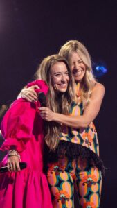 Ellie Holcomb Instagram - @lauren_daigle and @ellieholcomb performing “Be Okay” at this year’s @klovefanawards !💗 Watch the @klovefanawards TONIGHT at 8pm & 10pm ET exclusively on TBN or the TBN app!