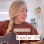 Ellie Holcomb Instagram - I wish I could tell you that I wrote this melody from the mountain top of answered prayers and healing, but it wouldn’t be true. I wrote this song and many others that I’ve been sharing with you from deep in the valleys of suffering and loss. I wrote them in the shadows, as evidence that I found, by some miracle and mystery of God, that I wasn’t alone there. And maybe that’s just the heart of the Psalms…. they are an invitation to sing our sorrows out, to sing our doubts and questions, to sing our anger and disappointment, to sing, “How long, Oh Lord?” and to know that none of us are ever alone in the song. Perhaps that fact that we’re screaming our questions or grievances or grief up to the heavens, is evidence that we’re made for something more? I hope that you find yourself today in a green pasture of peace and light, but if you don’t, I pray this psalm will remind you that surely mercy and goodness will follow you all the days of your life…..and I mean on ALL of them. I pray this melody will be like a bread trail of beauty crumbs that leads you back to the table God sets for you ,even in the dark nights of the soul. I pray it will lead me back to that place as well, and that we’ll feast together on the grace and empathy and love of God that can meet us both on the mountaintops in spring, and in the darkest , deepest valleys of winter. #memorymondays #fightingwords #scripture #bibleverses #verseoftheday #inspiration #devotional #ellieholcomb