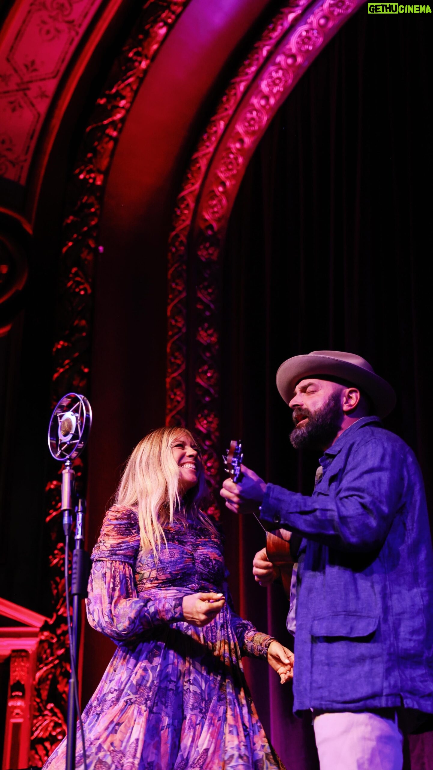 Ellie Holcomb Instagram - My favorite thing about these shows is the stories we hear, whether through DMs on instagram, or at the VIP pre-show, or when we turn on the lights in the show and ask questions of the audiences. A dad brought his two small kids from Canada last night. About a dozen kids a night its their first concert. Other stories about our music being a soundtrack to a really tough season, or a major life moment. Ellie and I are honored, and this tour really does feel like home. And our fantastic crew on this tour has been doing a great job. Next year we might have to blow this tour wide open….