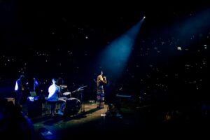 Ellie Holcomb Instagram - y’all!!! It has been an absolute JOY to be opening for @laurendaigle on her Kaleidoscope Tour. Lauren is a kindred spirit and dear friend, so to get to go on the road together feels like a dream. I’ve loved singing with people all over the place, and hearing y’all sing along. I’ve LOVED watching Lauren and her incredible band put on an amazing show in each city, each one special and unique. We are having a blast with her band and crew and my band and crew is incredble too! 

This week, i’ve had my daughter out on the road with me. She loves Lauren and her music, so we’ve been singing along each night together.  She is also out on the road to help watch her godbrother, Triumph. His momma, of @thenewrespects, is out playing guitar for me on these shows, and it has been the sweetest thing to watch her love and help take care of him. It feels like family out here on the road, and I’m so grateful.  Thanks to Lauren and her crew for making us feel so welcome, and thanks to my crew for working so hard to make it possible to play these shows and connect with so many people each night. @s.grantparker @zandymowry @jschrodt @jacthompsonmusic @morganrcombs @sethtalley @jaymindesai @shamilt0n Y’all are some of my favorite people to be with, and I feel lucky to work with so many people that I respect and love so deeply. 

If you’re new here to my page, welcome. It’s one big happy family here on this page. Welcome to the family!