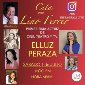 Elluz Peraza Instagram - Hoy estaré en vivo con @linoferrertv conversando sobre cosas bonitas. ¡Acompáñanos! 6pm