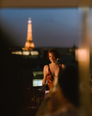 Élodie Frégé Instagram - Had the honor to witness and photograph the incredible @elodiefrege on bastille day on the rooftop of the @kimptonsthonore in Paris🇫🇷🧡
.
.
.
.
.
#photocinematica #14juillet🇫🇷 #14thjuly #nostalgiabeyond #parisjetaime #quatorzejuillet #bastilleday #forevermagazine #somewheremagazine #streetsineurope #cinematography #midnightmagazine #paris #kodakmoment #fireworks #dreamermagazine #14juillet #nightwalkermagazine #kalermagazine #burnmagazine #parismood #pariscity #parisstreet #parismylove #myparisdiaries #eiffeltower #toureiffel #eiffelturm #elodiefrege