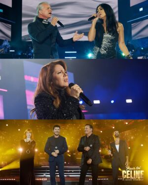 Élodie Frégé Instagram - Sur M6, on célèbre la plus grande artiste francophone de tous les temps : @celinedion ✨
Sa famille, ses musiciens et de grands artistes se sont réunis, chez elle, au Québec ❤️

#PourToiCéline : la soirée événement, vendredi 15 septembre à 21.10, sur M6 ! 
📸 Yan Turcotte
