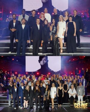 Élodie Frégé Instagram - Sur M6, on célèbre la plus grande artiste francophone de tous les temps : @celinedion ✨
Sa famille, ses musiciens et de grands artistes se sont réunis, chez elle, au Québec ❤️

#PourToiCéline : la soirée événement, vendredi 15 septembre à 21.10, sur M6 ! 
📸 Yan Turcotte