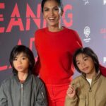 Elodie Yung Instagram – Last night celebration of Season 3 of @cleaningladyfox ❤️ Love these guys! Don’t miss out the Premiere tonight on @foxtv and the next day on @hulu @hbomaxes 

Thanks @cedricjolivet @clarissanya best beauty team ever. 
And @dereklam for the cool look!