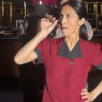 Elodie Yung Instagram - More #tbs for you as we’re finishing filming our finale!! I love this crew and cast 🥰💕 #thecleaningladyfox