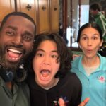 Elodie Yung Instagram - More #tbs for you as we’re finishing filming our finale!! I love this crew and cast 🥰💕 #thecleaningladyfox