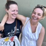 Eloise Mumford Instagram - Erin and Alice Waters, clogs and tomatoes.