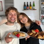 Eloise van Oranje Instagram - Hele gezellige zondag gehad met @eloisevanoranje en het onder het genot van mama’s wentelteefjes gehad over familiezondagen, amandelmelk en hoe restaurants bezoeken een hobby kan zijn. Check mmmmmm! #samencheffen #koken #wentelteefjes #familie