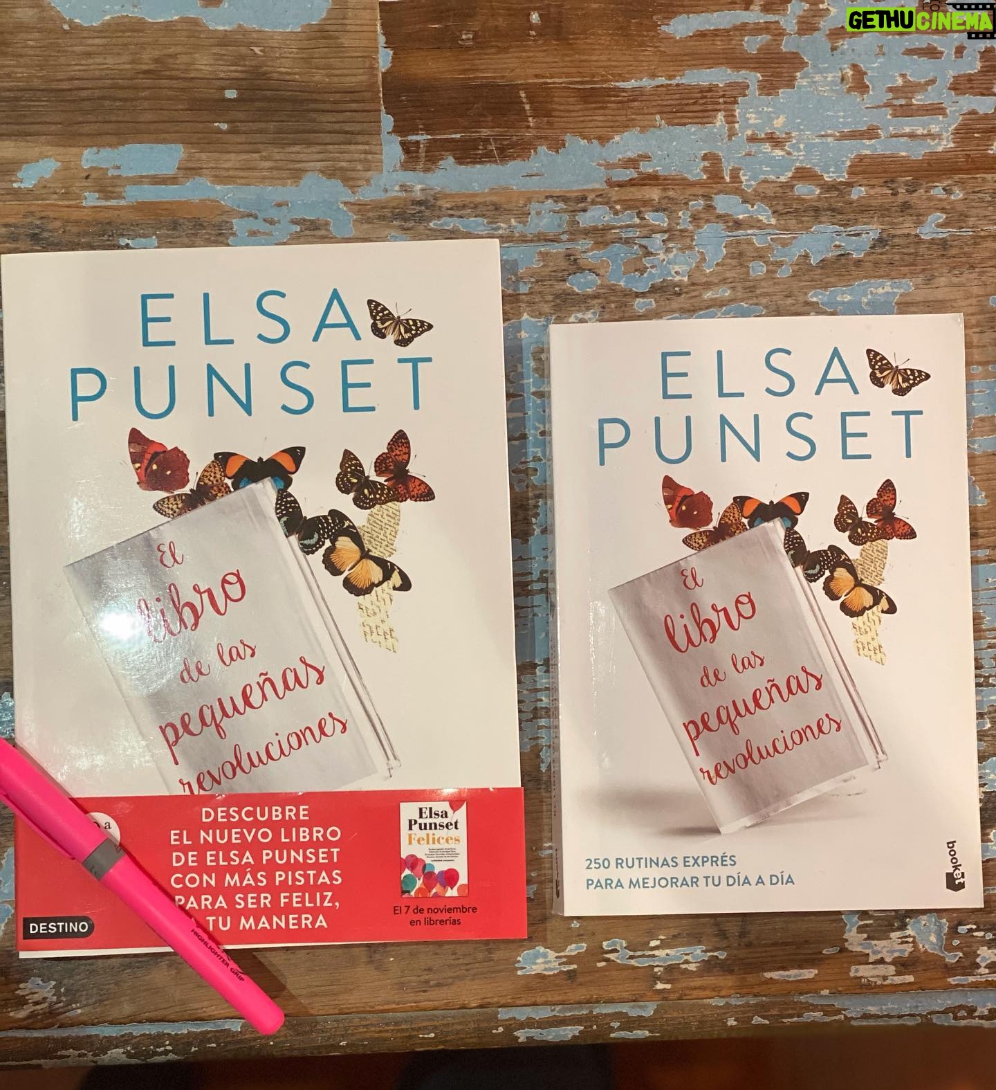 Elsa Punset - 1.9K Likes - Hoy celebramos que a las 11 ediciones que lleva ya “El libro de las pequeñas revoluciones” se suma también la 6ª edición en bolsillo! Gracias y gracias, amig@s lectores, por estar ahí👍😊#lectores #librerias #ellibrodelaspequeñasrevoluciones