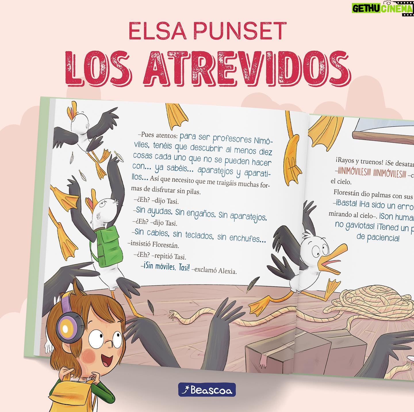 Elsa Punset - 0.9K Likes - Esta semana, celebro la salida del noveno volumen de mi colección infantil de Los Atrevidos: “Los Atrevidos en la Isla de los Nimóviles” 🙌
En las dos primeras décadas de vida un niño o niña, tenemos la oportunidad de enseñarle buenos hábitos de consumo digital.📱Aquí encontraréis claves importantes para el uso equilibrado de la tecnología, pensados para lograr ese equilibrio tan necesario entre la vida física y digital 😌
Una pista: explica a tus hijos cómo funciona el cerebro: es muy sensible a las descargas de dopamina, que producen una sensación pasajera y adictiva de bienestar. Así que pasar demasiadas horas frente a la pantalla, recibiendo descargas de dopamina, te vuelve vulnerable y más dependiente. En el cuento, los Atrevidos aprenden con su guía de las emociones, Florestán, a vivir la vida con sus cinco sentidos…
¡Espero daros algunas buenas ideas en este sentido en mi nuevo cuento, Los Atrevidos en la Isla de los Nimóviles! Espero que os resulte útil y que lo disfrutéis 💚
#inteligenciaemocional #elsapunset #losatrevidos #nuevolibro #niños