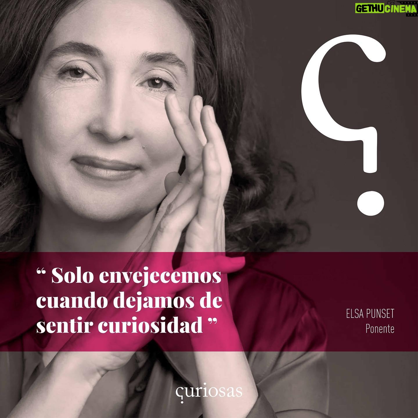 Elsa Punset Instagram - Elsa Punset es sinónimo de transformación, reflexión y conocimiento. Una voz que, sin aspavientos, produce un poderoso efecto en quien la escucha. Curiosas tenía que contar con ella, una de las mujeres que más ha contribuido a ensanchar los límites del desarrollo personal. Escritora prolífica y divulgadora, Elsa es una de las principales referencias en el ámbito de habla hispana en la aplicación de la inteligencia emocional. Elsa promete revolución: una que surge del autoconocimiento, de las preguntas, del deseo de saber y aprender nuevas habilidades con las que sentirnos más felices o, al menos, con las herramientas necesarias para poder serlo. Para descubrir una nueva mirada de nosotras mismas, para resolver viejos problemas con nuevas soluciones, para motivarnos y despertar el poder de un cerebro creativo y adaptable que podemos entrenar como un músculo. ¿Preparadas? #ElsaPunset #transformación #comunidadcuriosas #autoconocimiento #Ibiza2022 #mujer #mujeres #mujerescuriosas #eventocuriosas #comunidadcuriosas #actitudcuriosas #staycuriosa #evento #curiosascongreso2022 #curiosas22 #ibiza #formentera #igersibiza #igersbaleares #desarrollopersonal #desarrolloemocional #coaching #autoconocimiento #inspiring #inspiracion #inspiración #picohtheday #love #instagood #photooftheday #picoftheday #inspire #inspiring @elsapunset