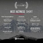 Elysia Rotaru Instagram - Ahhhhhhhhhhhhhhhh what a bloody great day 🔪❤️ @hellisateenagegirlfilm is nominated in 4 categories at @mammothfilmfestival 👏 @stephensawchuk ACHIEVMENT IN FILMMAKING SHORT DIRECTOR 👏 @skylarradzion BEST ACTRSS SHORT 👏 @stephensawchuk ACHIEVEMENT IN FILMMAKING SHORT WRITER 👏 @dasmarr ACHIVEMENT IN FILMMAKING SHORT CINEMATOGRAPHY I am one proud executive producer, this team killed it!! And thank you, @mammothfilmfestival for recognizing our fun film.