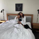 Elysia Rotaru Instagram - And of course … these two Valentines in my life: my papi @ryslife & lovebug @theblackgsdrocky 💘