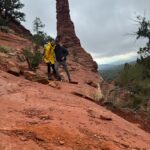 Elysia Rotaru Instagram - Beyond Thankful 🧡❤️🧡❤️🧡❤️🧡❤️🧡❤️🧡❤️🧡 #photodump pt 2 #sedona #hiking #boyntoncanyon #vortex #redearth #mountains #kachinawoman #miiamospa #fiveyears @ryslife @relaischateaux @mii_amo_spa 🌲 ALSO what tree is this on pic 8 ? It’s the perfect smell. ALSO thank you @gustafsonperformancecenter for getting me up and moving so I can climb this mountain, and more to come! 🏜️