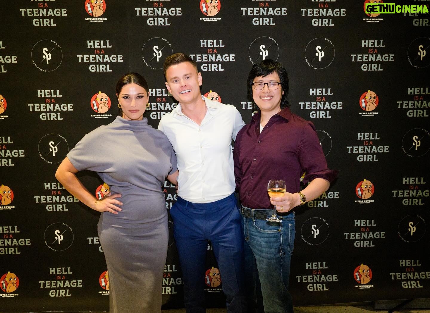 Elysia Rotaru Instagram - The past few years has been a wild rideš« and within that time @stephensawchuk and I made a film @hellisateenagegirlfilm šŖā¤ļøand we finally got a chance to celebrate all the talented people who helped make #hellisateenagegirl a reality, by watching it together on the @viffest big screen! šæ And wow, what a fabulous feeling to see it in a theatre and feel all the feels begin surrounded with love and support from peers and friends. Some cast and crew couldnāt make it, but just know, I am so proud of us and canāt wait for the rest of the world to enjoy it too. š Thank you @viffest for hosting us. @collindelaquis for creating our photo backdrop. @craigminiellyphoto for snapping photos. @ryslife for being a superstar husband and dad. @cranestudiosvancouver for lending us gear for the evening. @jenni.baynham for being a bossbabe producer. @artistrybyksenia for getting me glammed. @wgthelabel.co for the guest list asst. All our friends, family and filmmaking community. And well of course⦠@stephensawchuk for being such an inspired being with brilliant ideas, imagination and a genius work ethic I canāt even begin to describe, as it is uniquely YOU and YOU are magic. š« #proudproducer #vancouverlove
