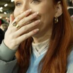 Elz The Witch Instagram - sat in the home end on Derby day 😅🩵 the good luck charm reigns on 🔥🔥 New episode of ‘Scenes’ for @skysports is out now 👏🏼